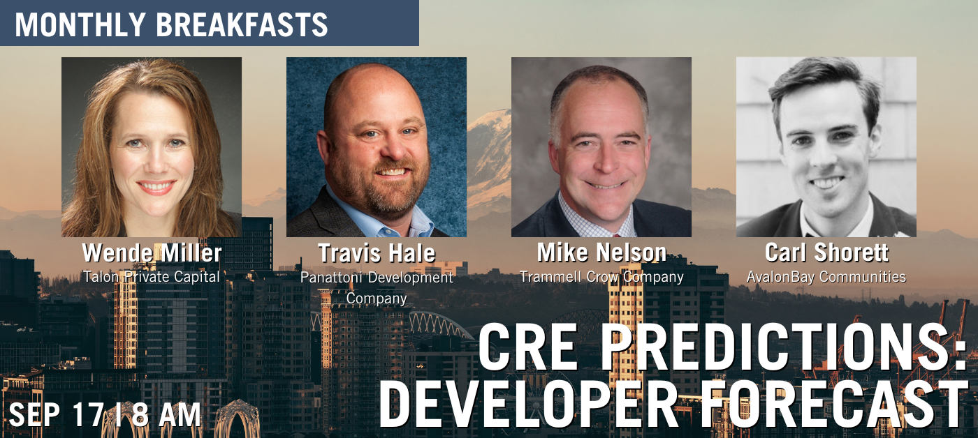 CRE Predictions: Developer Forecast [September Breakfast]